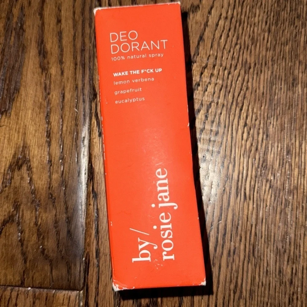 NWOT BY ROSIE JANE DEODORANT 100% NATURAL SPRAY 2OZ /